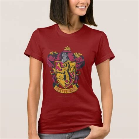 Harry Potter Gryffindor Crest Tshirt Keep Calm T Shirts Casual