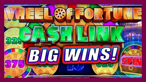 Lets Profit Wheel Of Fortune Cash Link Slot Machine ★ Big Win Wheel