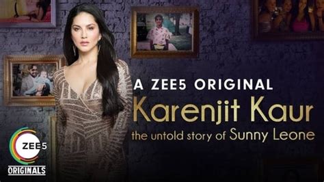 Karenjit Kaur The Untold Story Of Sunny Leone Tv Series The Movie Database Tmdb