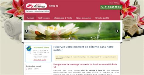 Naturist massage paris institute 17th avenue: Salon-Massage Paris 16 : Votre centre de massage à Paris 16