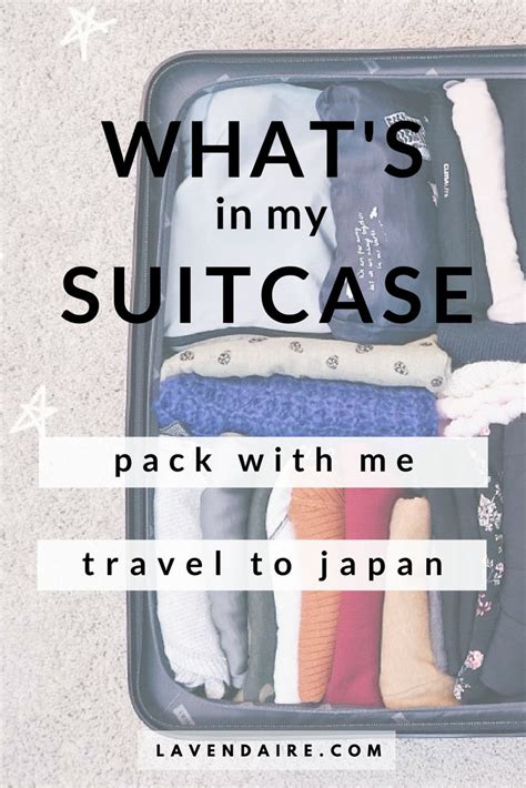 what s in my suitcase pack with me lavendaire suitcase packing japan travel travel fun