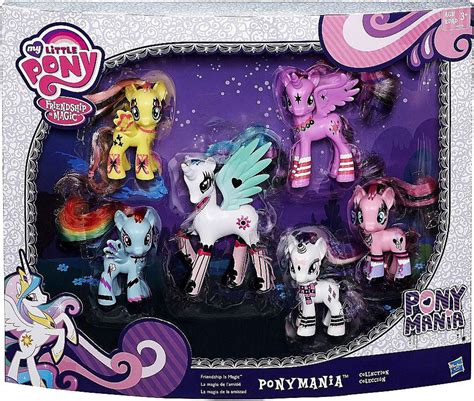 My Little Pony Ponymania Collection Exclusive 3 Figure 6 Pack Hasbro