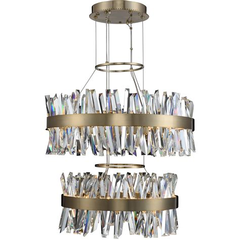 Measures 27 inches wide, 88 inches tall, extends 27 inches. Pendants 1 Light Fixtures With Brushed Champagne Gold Finish LED Bulb 32" 164 Watts - Walmart ...