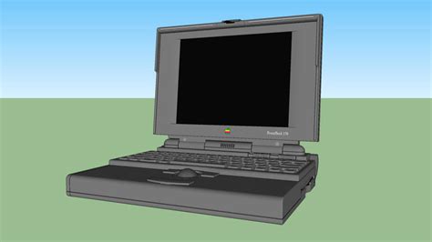 Apple Powerbook 150 1994 3d Warehouse