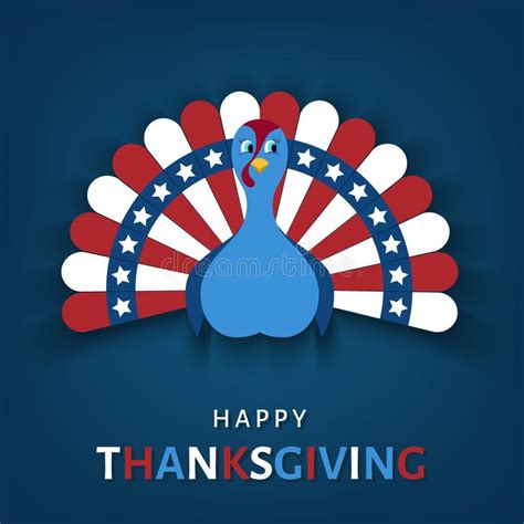 Happy Thanksgiving Flag Stock Illustrations 3998 Happy Thanksgiving