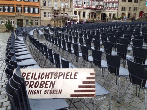 Free Images Crowd Marketplace Memorial Chairs Theater Schw Bisch Hall Freilichtspiele