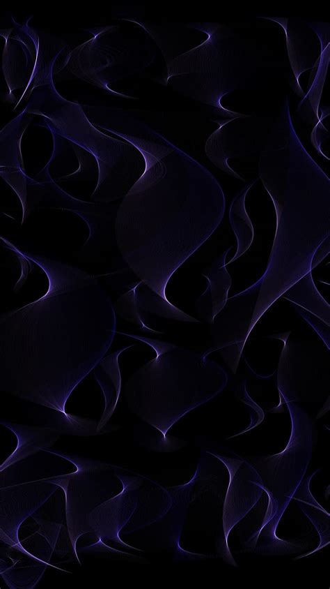 Purple And Black Abstract Wallpaper