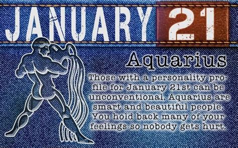 January 21 - Aquarius Birthday Horoscope Personality & Analysis | Sun Signs
