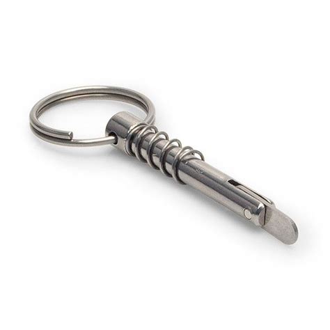 Quick Release Clevis Pin With Spring And Key Ring Quick Release Key