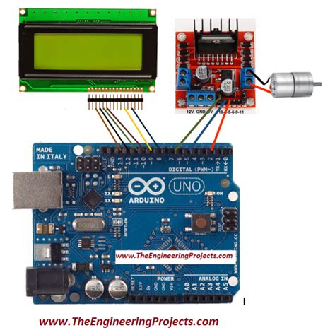 Dc Motor Direction Control Using Arduino The Engineering Projects
