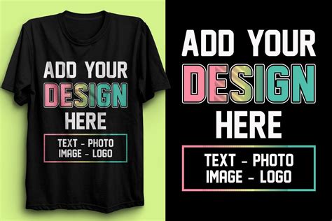 Add Your Design Here T Shirt Design Graphic By Fatimaakhter01936