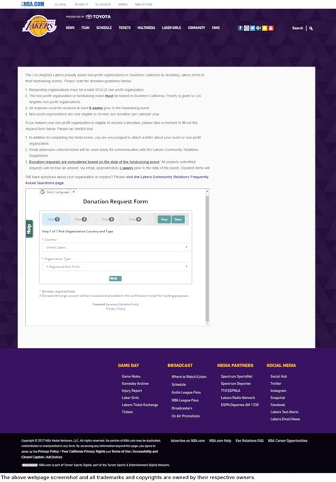 This short tutorial walks you through creating a new donation form. Product Donation Guide: Los Angeles Lakers (Memorabilia)