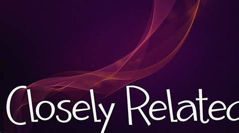 Closely Related Font Download Free For Desktop And Webfont