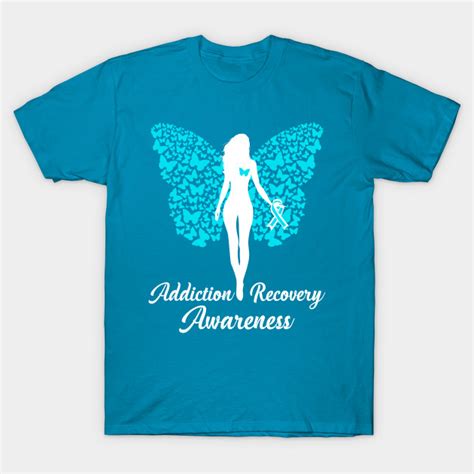 Recovering Addict Addiction Recovery Awareness Recovering Addict T
