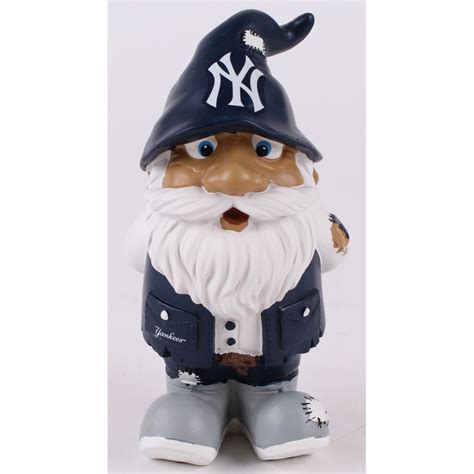 New York Yankees 8 Garden Gnome Figurine Pristine Auction