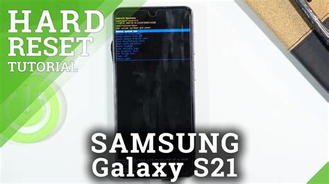 How To Hard Reset Samsung Galaxy S21 Bypass Screen Lock Wipe Data