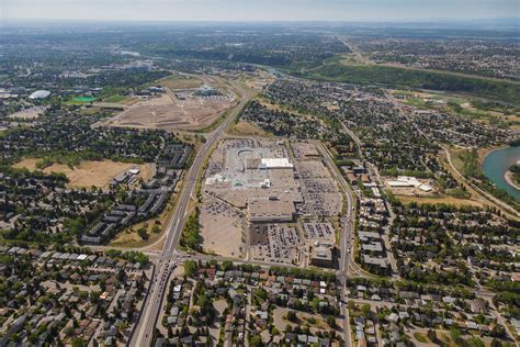 Aerial Photo Market Mall Calgary