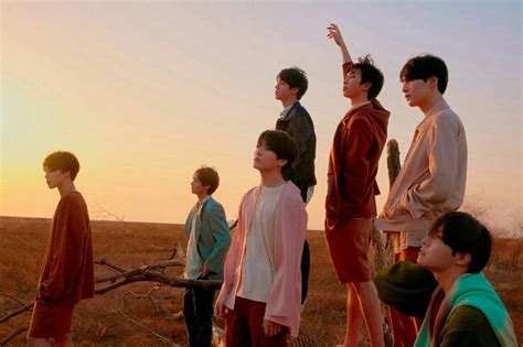 Bts With Sunset Background A Whole Concept Armys Amino