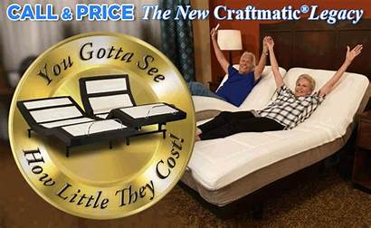 Craftmatic Adjustable Legacy Bed Beds Pillow Mattress