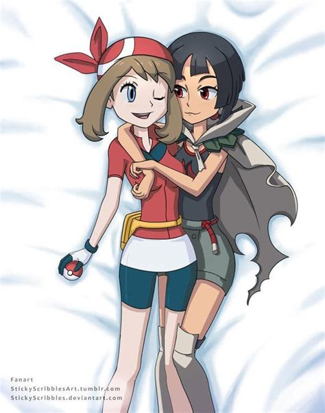 may zinnia cuddle by stickyscribbles pokemon
