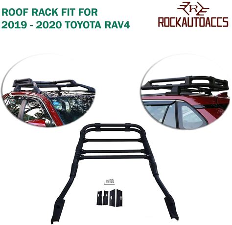 Rokiotoex Roof Rack Aluminium Cross Bar Crossbars Fit For Toyota Rav4