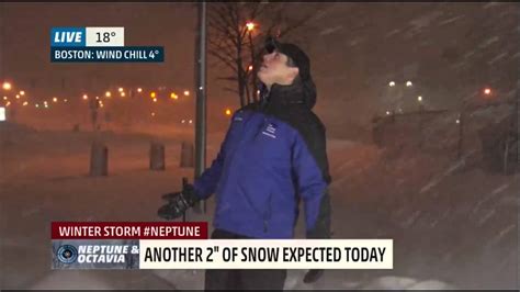 Thundersnow As Boston Blizzard Spins Up Youtube