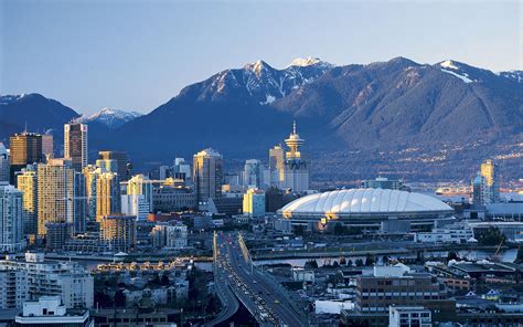Beautiful City In The Mountains Canada 2560 X 1600 Wallpaper