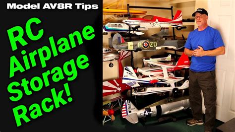Banana Hobby Rc Airplane Storage Rack System Model Av8r Tips Youtube