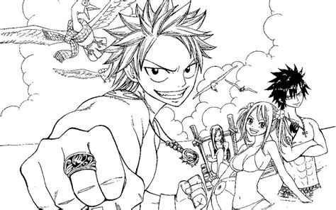 Fairy Tail Coloring Pages Google Search Coloriage Fairy Tail The Best Porn Website