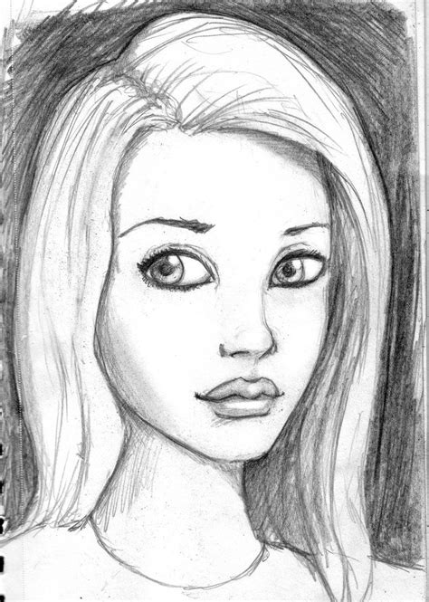 Cartoon Pencil Drawing Face Images Pencildrawing2019