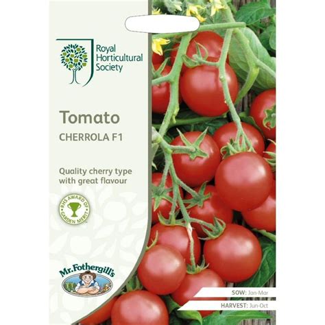 Mr Fothergills Rhs Tomato Cherrola F1 Seeds Bosworths Online Shop