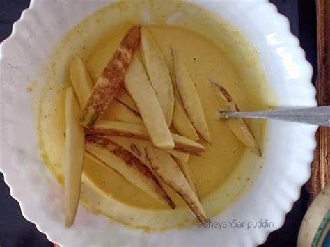 Resep tradisional bubur candil ubi ungu. resepi ubi keledek goreng rangup 9 | KitPraMenulis