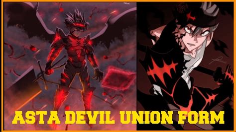 Asta Devil Union Form Black Clover Manga Chapter No 282 Explained In