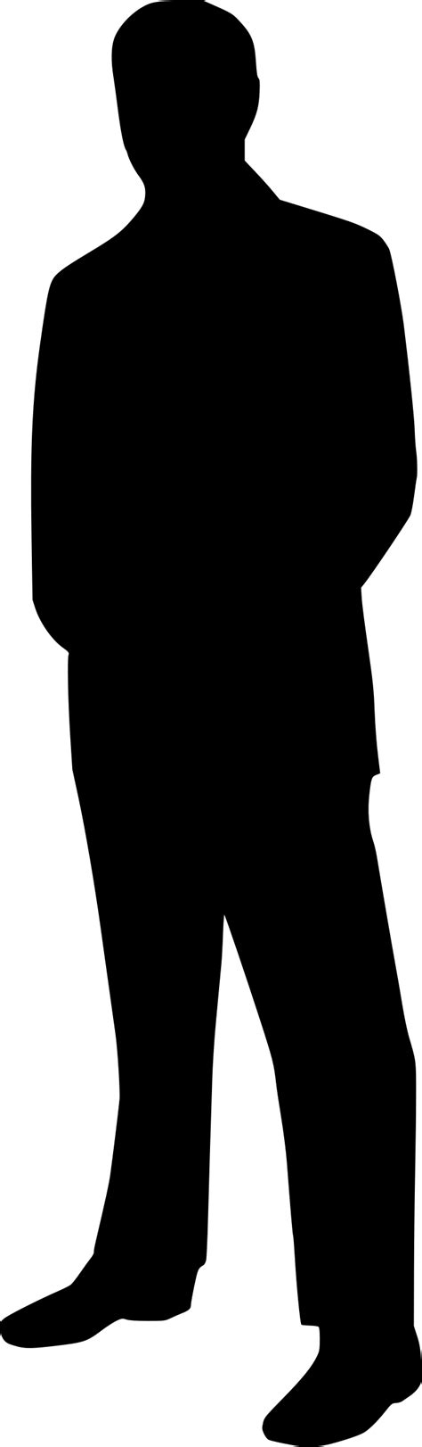 Clipart Man In Black Clipground