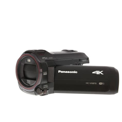Panasonic Hc Vx870 Full Hd 4k Video Camera With Shoe Adapter 259mp