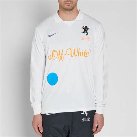 Nike X Off White Football Home Jersey White And Total Orange End Au