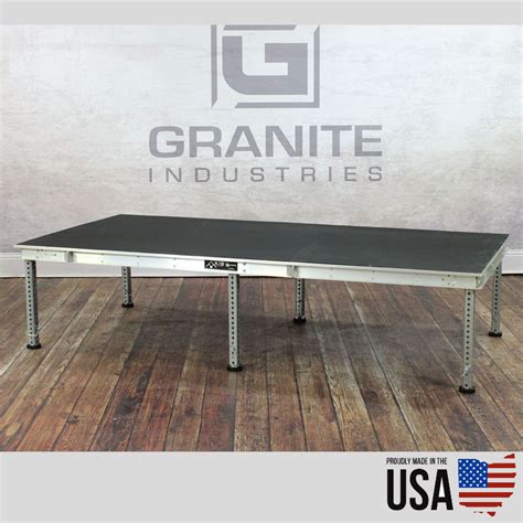 Granite Industries Axis Aluminum Stage Platform With 4′ X 8′ Quad