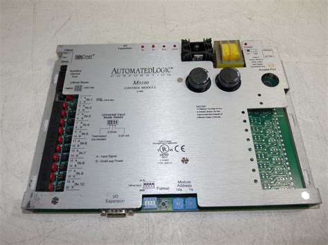 Automated Logic M0100 Control Module 2mb Bacnet Untested As Is Ebay