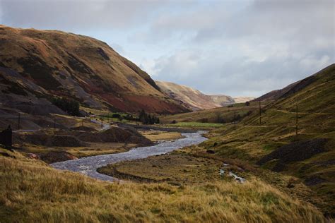 Views Along The Elan Valley Wales Woke Up To This The Sound Of