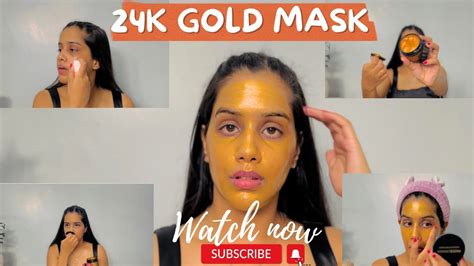 24k Gold Face Mask Does It Really Works All “skin Type