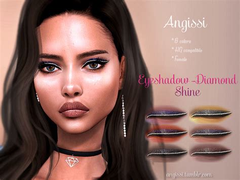 Diamond Shine Eyeshadow By Angissi At Tsr Sims 4 Updates