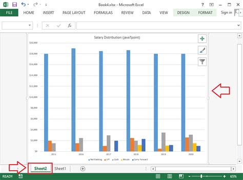 How To Insert Chart In Excel Javatpoint
