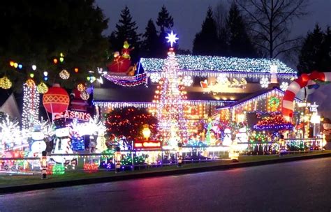 Best Christmas Lights In Metro Vancouver 2021 Map Vancouver Is Awesome