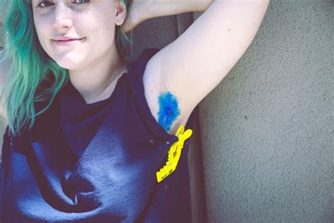 How To Dye Your Armpit Hair Offbeat Home And Life Shatush Ascelle