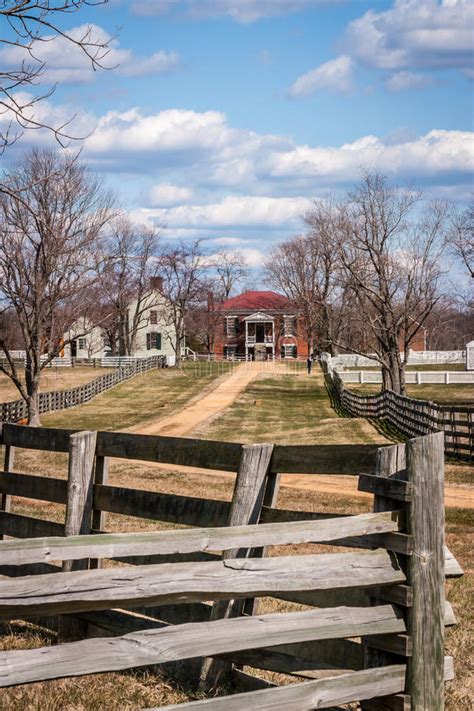 Mclean House At Appomattox Court House National Park Stock Photo