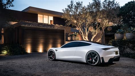 The 2020 tesla roadster, on display during tesla's autonomy day (characterized by many as a smokescreen for the financial losses), casually sitting in one corner for anyone to have a look. 2020 Tesla Roadster Wears White After Labor Day for ...