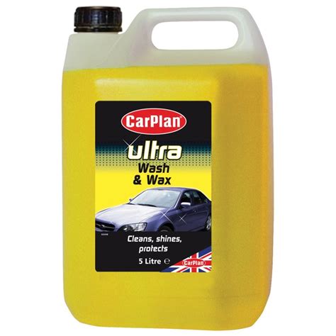 Or maybe you don't have a driveway and hose at your home to do a. Carplan Ultra wash and wax 5 litres