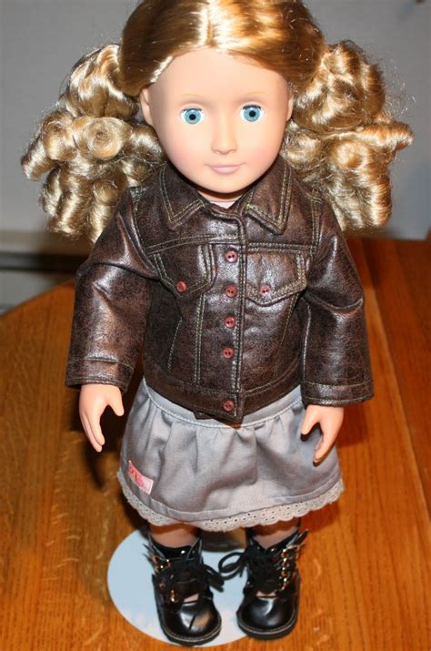 Leather Jacket Custom Made Doll Clothes For 18 Inch Dolls Pintere