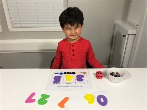 Number Sense Game! Ages 3  - Learn As You Play | Number sense, Number sense activities, Math 