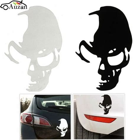 buy fashion skull vinyl car decal window truck bumper auto laptop decals wall